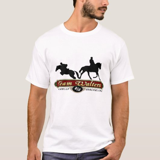 チームWALTERSのロゴ Tシャツ (正面)