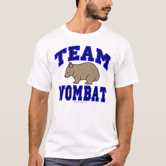 チームWombat IVのTシャツ Tシャツ (正面)