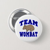 チームWombat IVボタン 缶バッジ (正面&裏面)