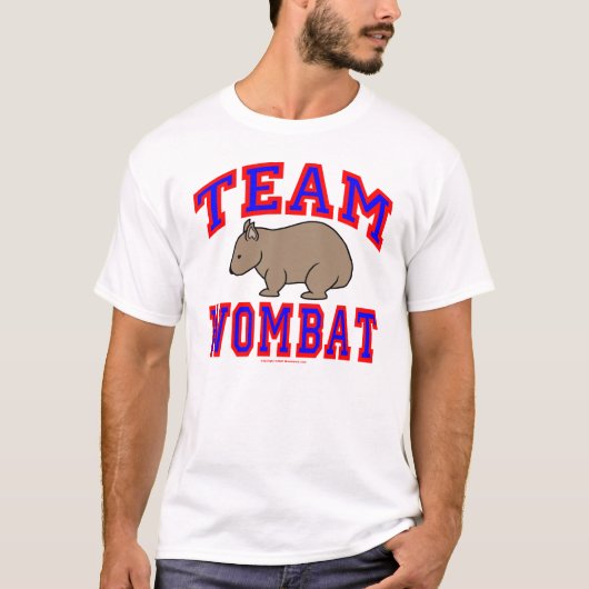 チームWombat VI Tシャツ (正面)