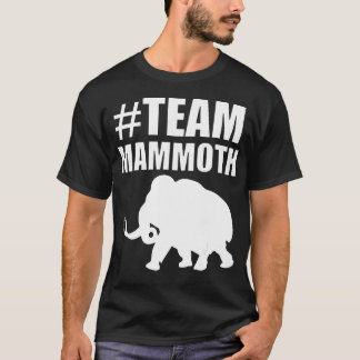 チームWooly Mammoth、お気に入りの動物、ゾウの愛 Tシャツ