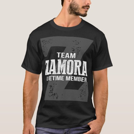 チームZAMORA終身会員 Tシャツ (正面)