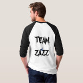 チームZazz Tシャツ (裏面フル)
