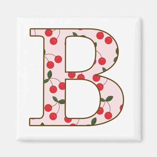 チーリーさくらんぼB マグネット (正面)