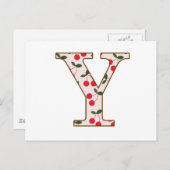 チーリーさくらんぼY ポストカード (正面/裏面)