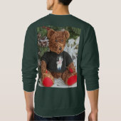 チーリーテディフード付きスウェットシャツ スウェットシャツ (裏面)