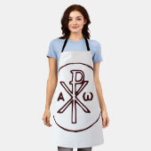 チーロークリストグラムの記号 エプロン (着用した状態)