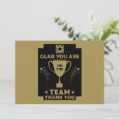 チ企業のー感謝していム サンキューカード (スタンド正面)