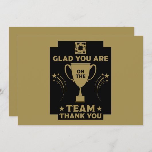 チ企業のー感謝していム サンキューカード (正面/裏面)