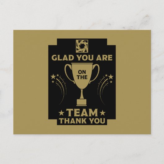 チ企業のー感謝していム ポストカード (正面)