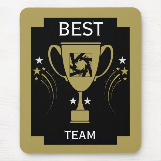 チ企業のー感謝していム マウスパッド (正面)