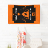 チ企業のー感謝していム 横断幕 (インサイチュ)