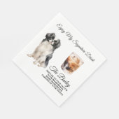 チ日本のンの結婚シグネチャードリンクナプキン スタンダードランチョンナプキン (角)