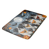 チ日本のンハロウィン不気味 バスマット (アングル)