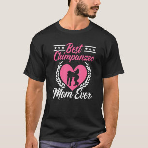 チ最高のンパンジーママEver Chimp Monkey Ape Mommy Tシャツ