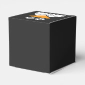 チ来ルパーソナライズされたペンギン誕生日 フェイバーボックス (裏面サイド)