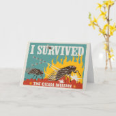 チ生き延びカダの侵入 カード (黄色い花)