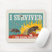 チ生き延びカダの侵入 マウスパッド (マウス)