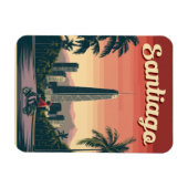 チ素晴らしリ,サンティアゴ マグネット (横)