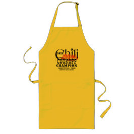 チ素朴リ調理師オフチームコンテスト優勝者チャンピオン ロングエプロン