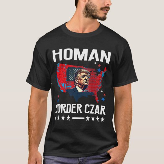 チ縁どャルトム・ホマン・トランプ総選長メガS Tシャツ (正面)