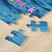 チ退職したック…おお、かわいい ジグソーパズル (側面)