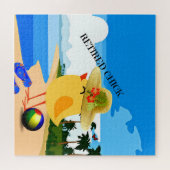 チ退職したック…もちろんビーチで ジグソーパズル (横)