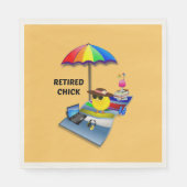 チ退職したック、カラフルと可愛い、ナプキンス スタンダードランチョンナプキン (正面)