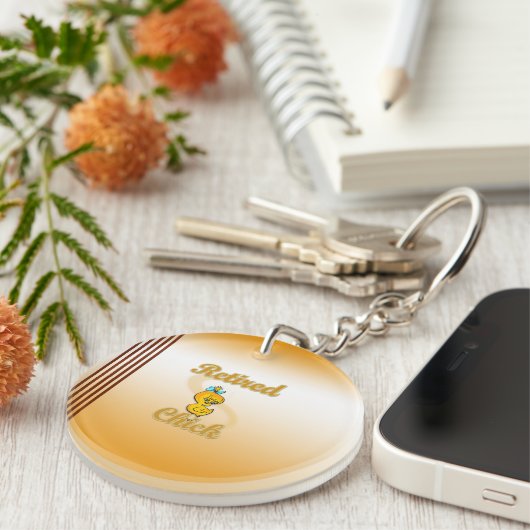 チ退職したック キーホルダー (正面右)