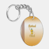 チ退職したック キーホルダー (正面左)