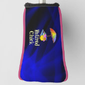 チ退職したック、抽象芸術背景デザイン ゴルフヘッドカバー (回転90)