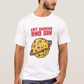 チ食べーズとシン Tシャツ (正面)