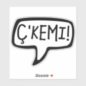 チ・ケミ!アルバニア語Tosk Albanian Word Hi, Hey, What's Up シール (シート)