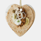 ツァッツィキ・コレスラウオリーブとフェタとギロス・ピータ セラミックオーナメント (右)