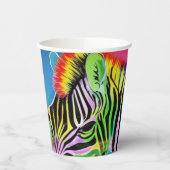 ツァニーゼブラ 紙コップ (左)