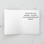 ツァブントスマイルレモン顔 – ピュッカーアップ カード (内部)