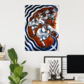 ツァミコ（大） ポスター (ホームオフィス)