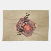 ツァリストロシア郵便料金 キッチンタオル (横)