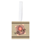 ツァリストロシア郵便料金 キューブオーナメント (正面)