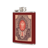 ツァリストロシア郵便料金 フラスク (左)