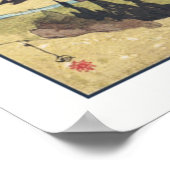 ツァルマットスイスヴィンテージアートプリント ポスター (角)