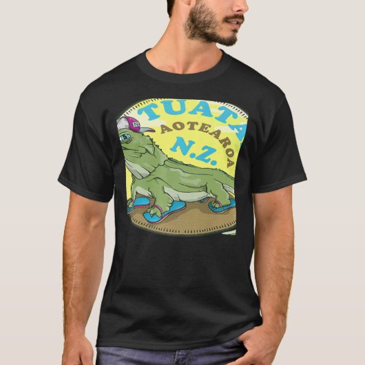ツアタラ ニュージーランド Tシャツ (正面)