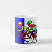 ツアーはパリに到着 コーヒーマグカップ (正面左)