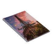 ツアーエッフェルノート – Parisian Romance in Paris ノートブック (右側)