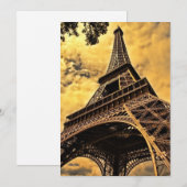 ツアーエッフェルパリフランス シーズンカード (正面/裏面)