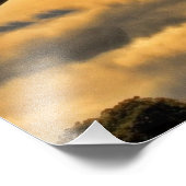 ツアーエッフェルパリFranceポスター(Satin) フォトプリント (角)