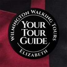 ツアーガイドのバッジ