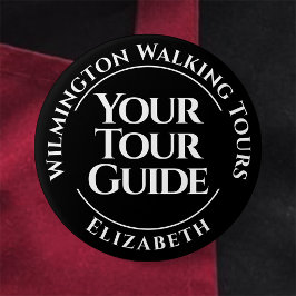 ツアーガイドのバッジ 缶バッジ