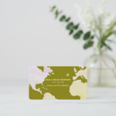 ツアーガイドの名刺 名刺 (スタンド正面)