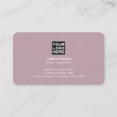 ツアーガイド用エレガント名刺 名刺 (裏面)